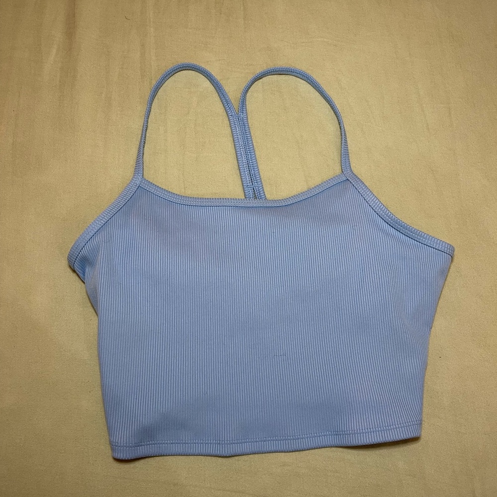 Alo Ribbed Crop Calm Tank